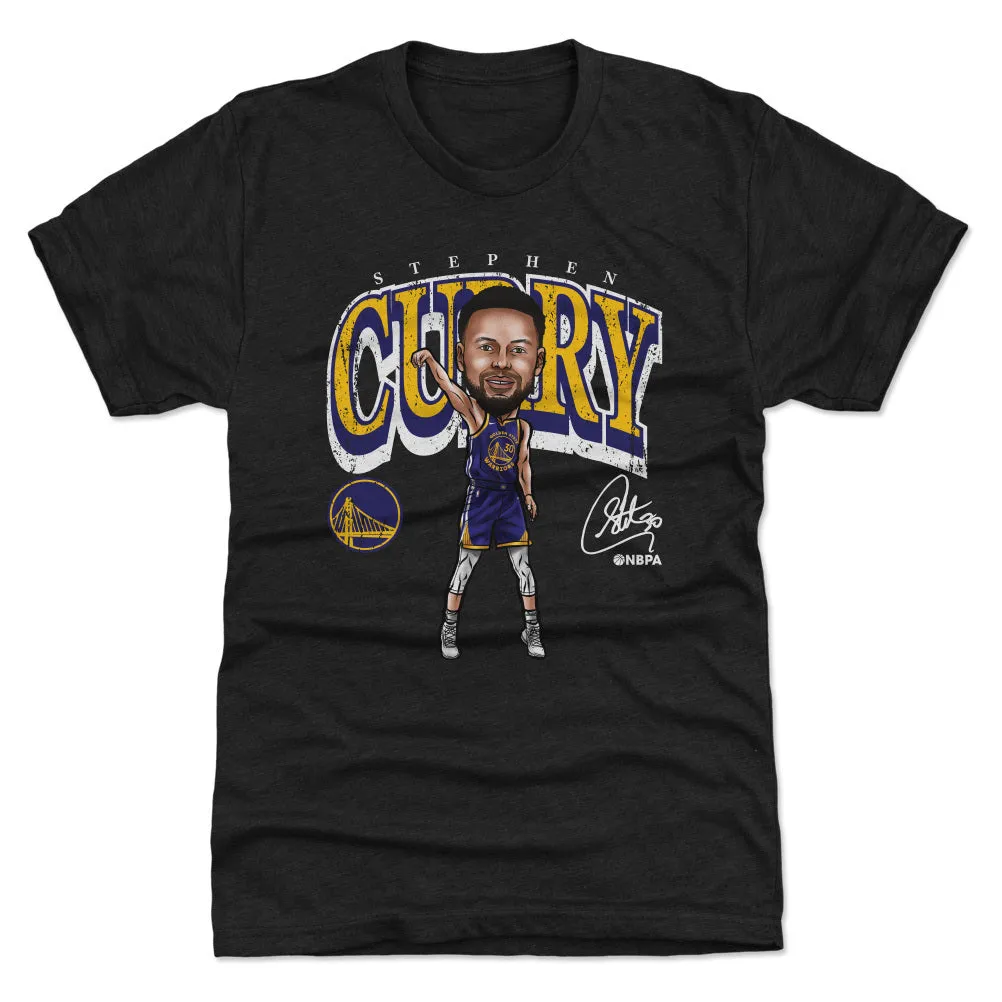 Steph Curry Golden State Warriors Cartoon WHT sold by 500 Level product image thumbnail 2