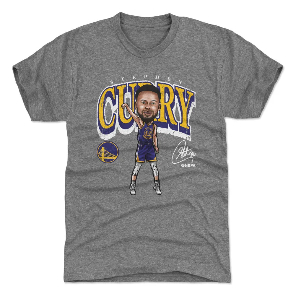 Steph Curry Golden State Warriors Cartoon WHT sold by 500 Level product image thumbnail 3
