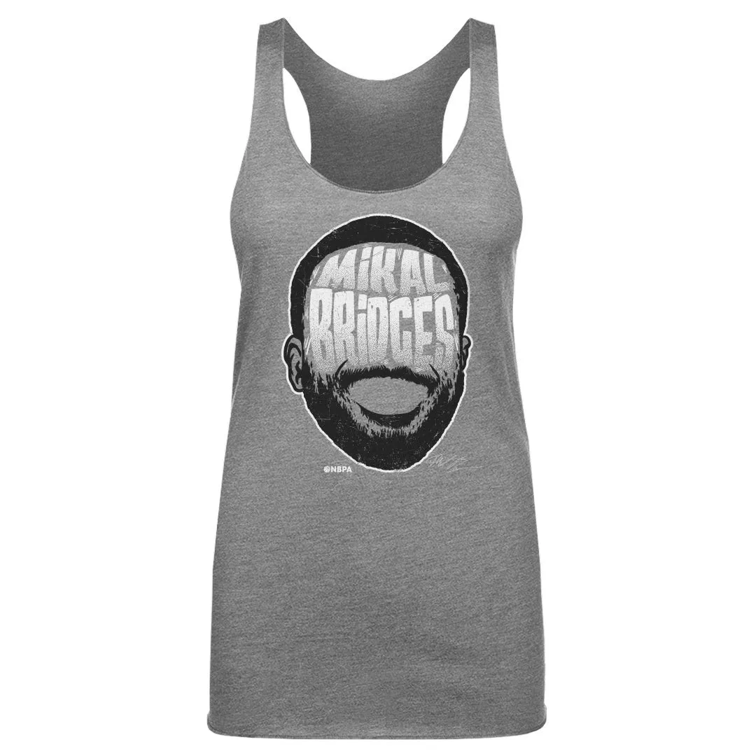 Mikal Bridges New York Player Silhouette WHT sold by 500 Level product image thumbnail 2