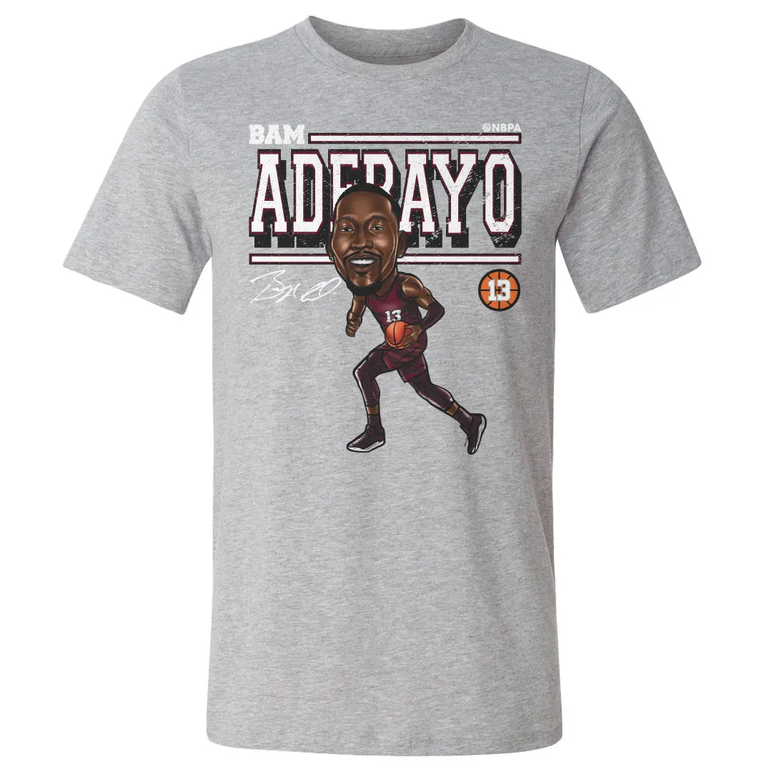 Bam Adebayo Miami Cartoon WHT sold by 500 Level