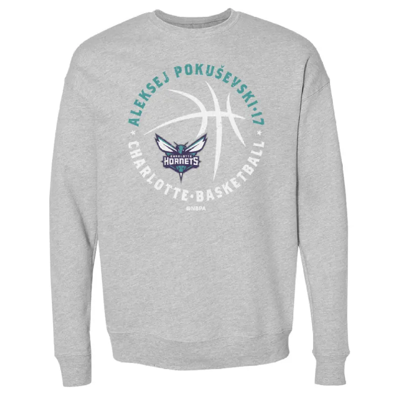 Aleksej Pokusevski Charlotte Hornets Player Ball WHT sold by 500 Level