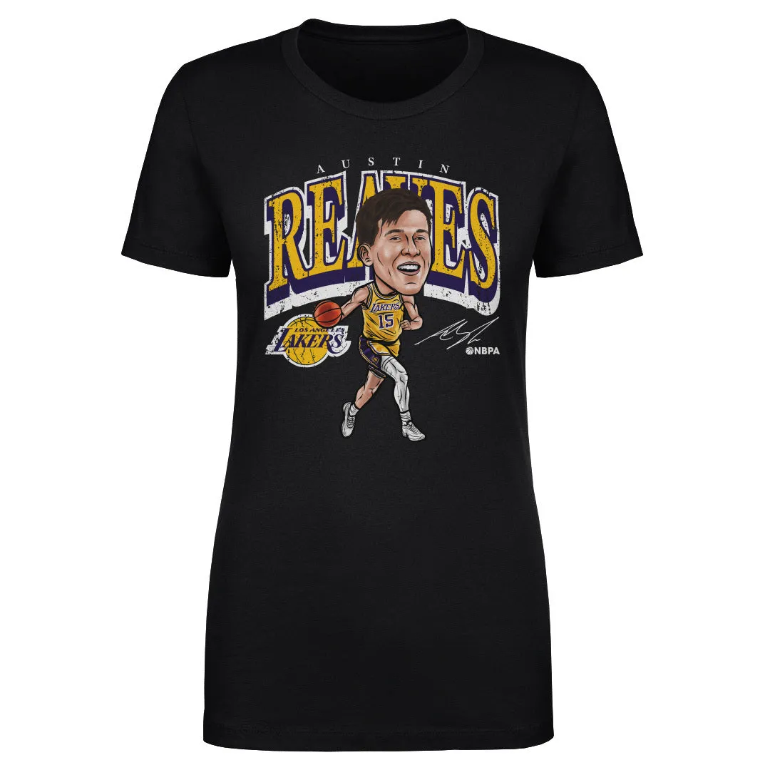 Austin Reaves Los Angeles Lakers Cartoon WHT sold by 500 Level