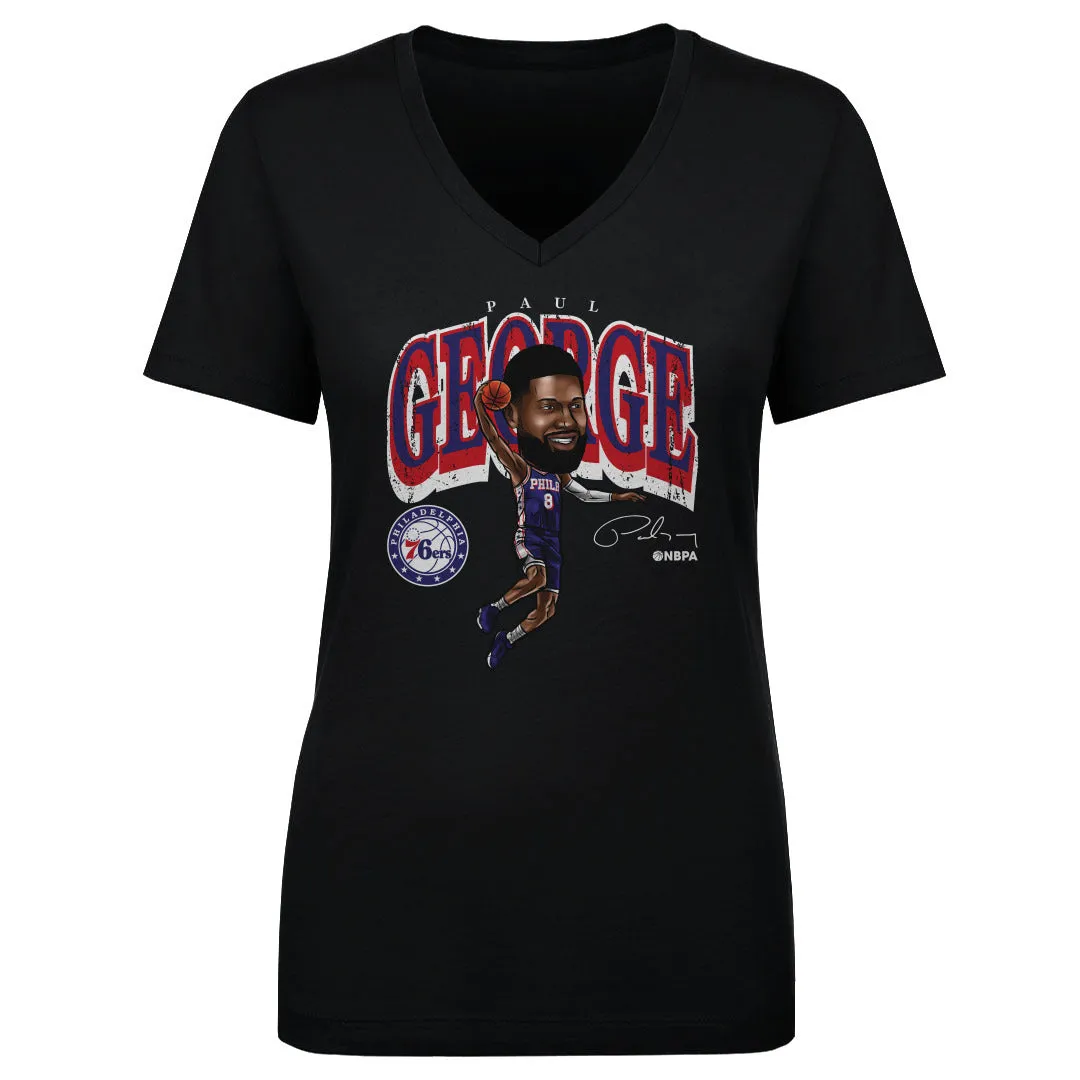 Paul George Philadelphia 76ers Cartoon WHT sold by 500 Level product image thumbnail 2