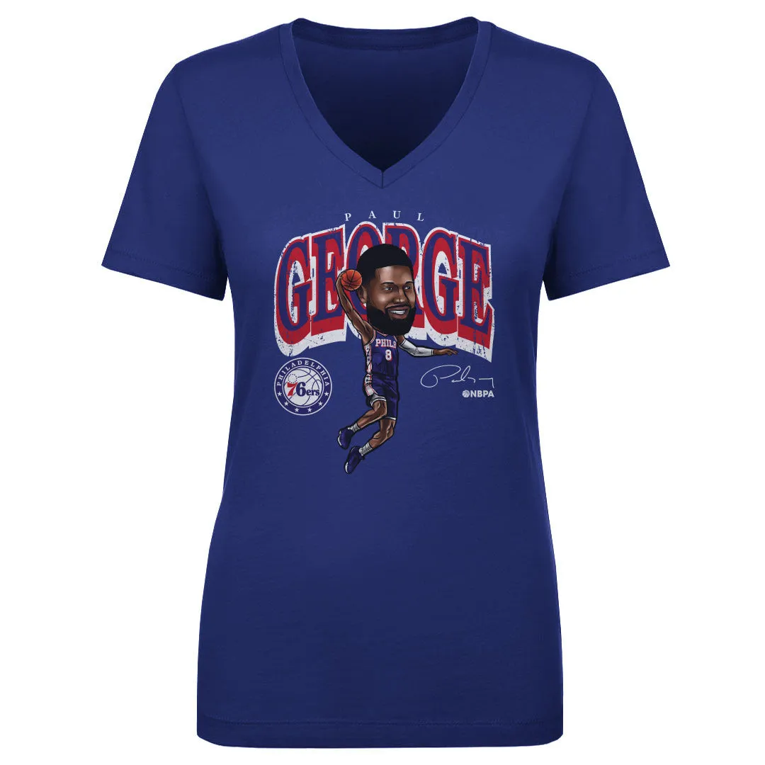 Paul George Philadelphia 76ers Cartoon WHT sold by 500 Level product image thumbnail 3