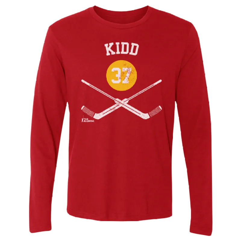 Trevor Kidd Calgary 37 Goalie Sticks WHT sold by 500 Level