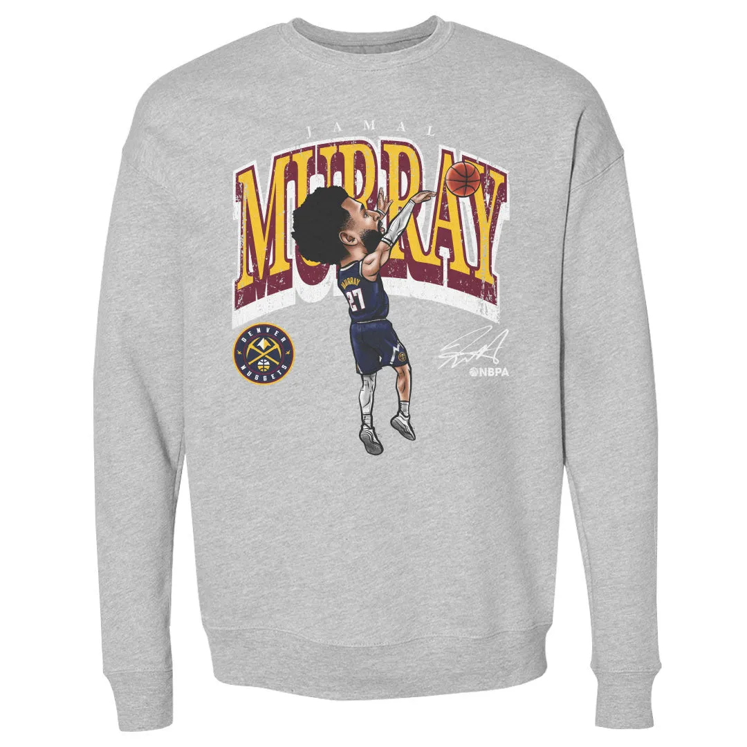 Jamal Murray Denver Nuggets Cartoon WHT sold by 500 Level