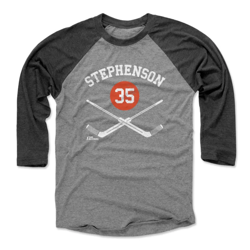 Wayne Stephenson Philadelphia 35 Goalie Sticks WHT sold by 500 Level