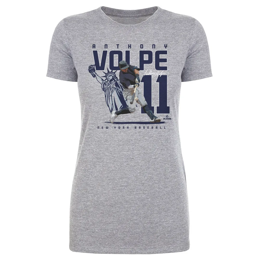 Anthony Volpe New York Y Liberty WHT sold by 500 Level