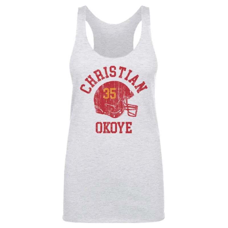 Christian Okoye Kansas City Helmet Font sold by 500 Level