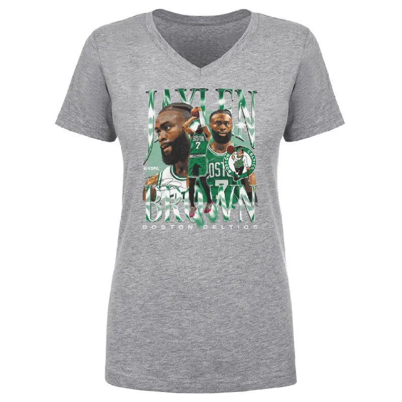 Jaylen Brown Boston Celtics Vintage WHT sold by 500 Level