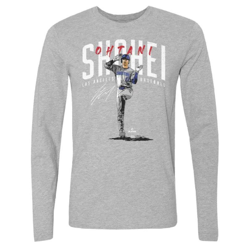 Shohei Ohtani Los Angeles D Base Pose WHT sold by 500 Level