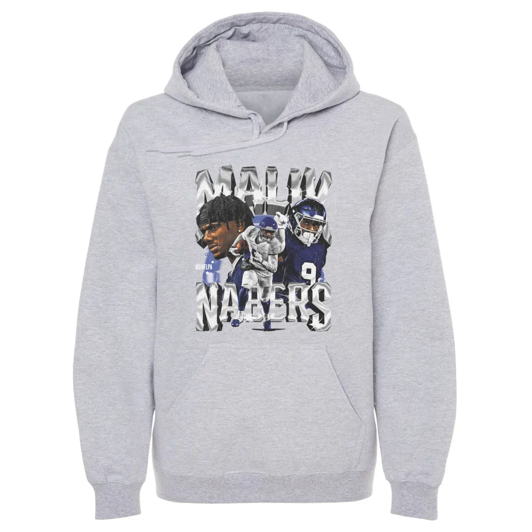 Malik Nabers New York G Vintage WHT sold by 500 Level product image thumbnail 2