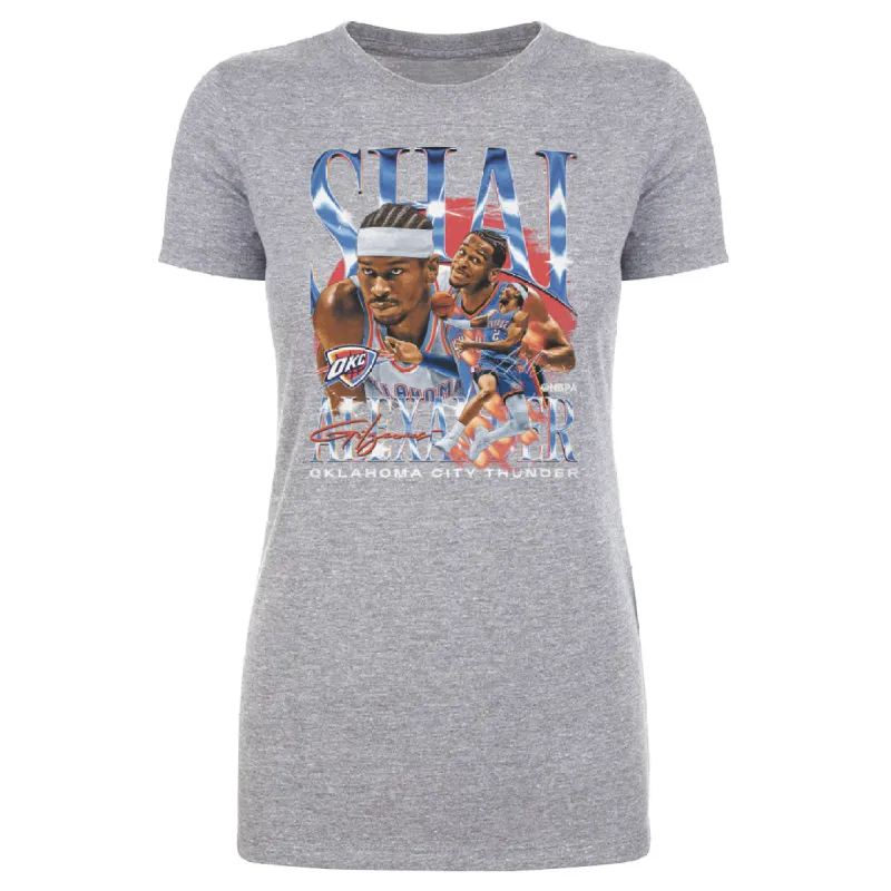 Shai Gilgeous-Alexander Oklahoma City Thunder Vintage WHT sold by 500 Level