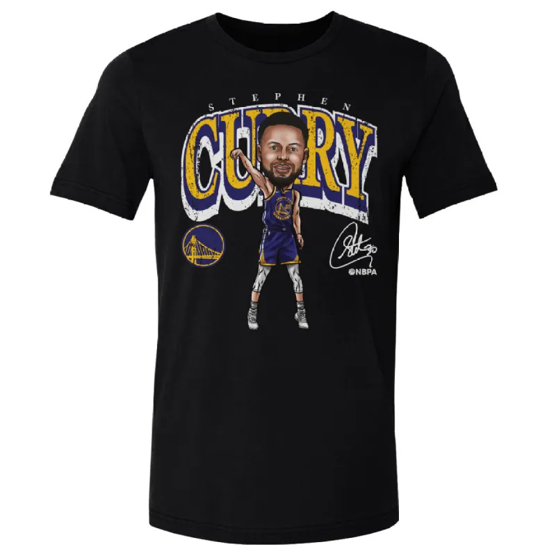 Steph Curry Golden State Warriors Cartoon WHT sold by 500 Level