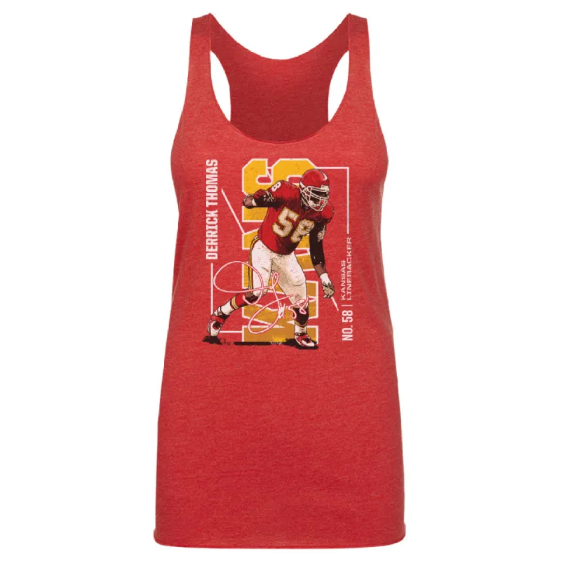 Derrick Thomas Kansas City Throwback City WHT sold by 500 Level