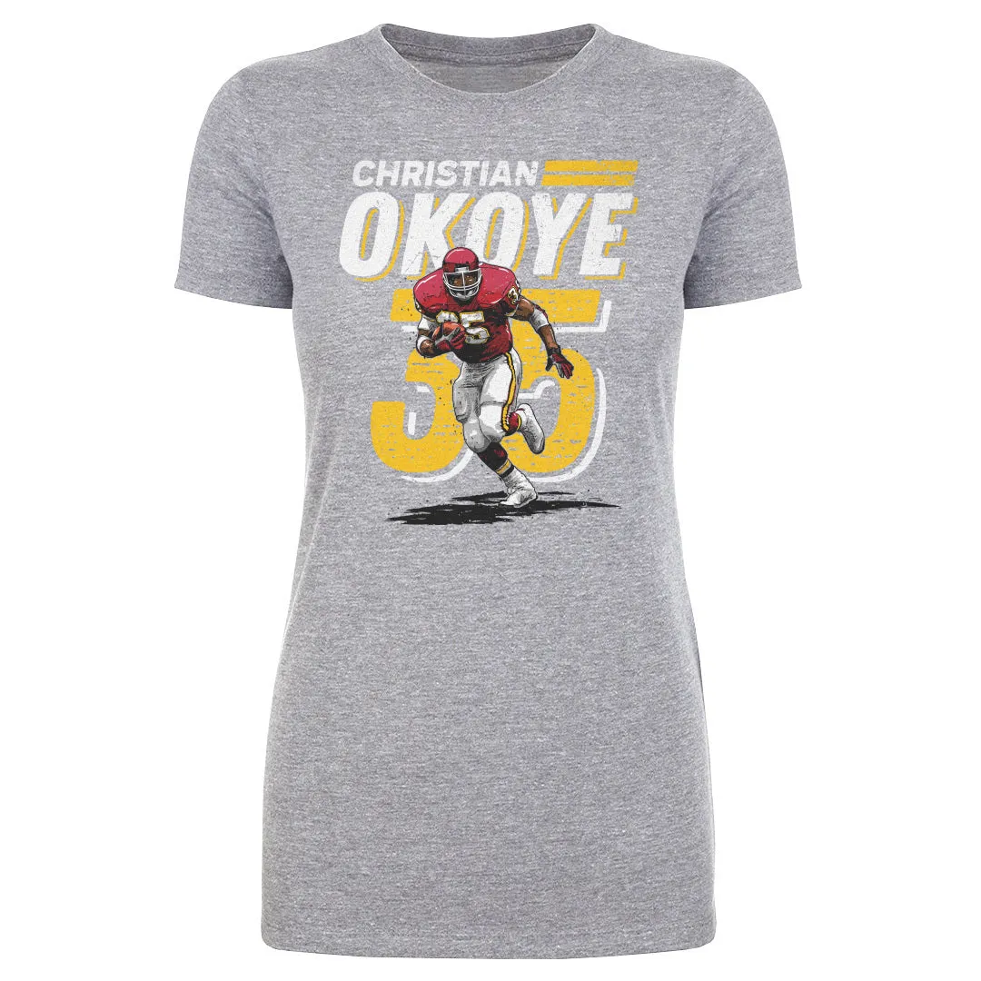 Christian Okoye Kansas City Dash WHT sold by 500 Level product image thumbnail 2