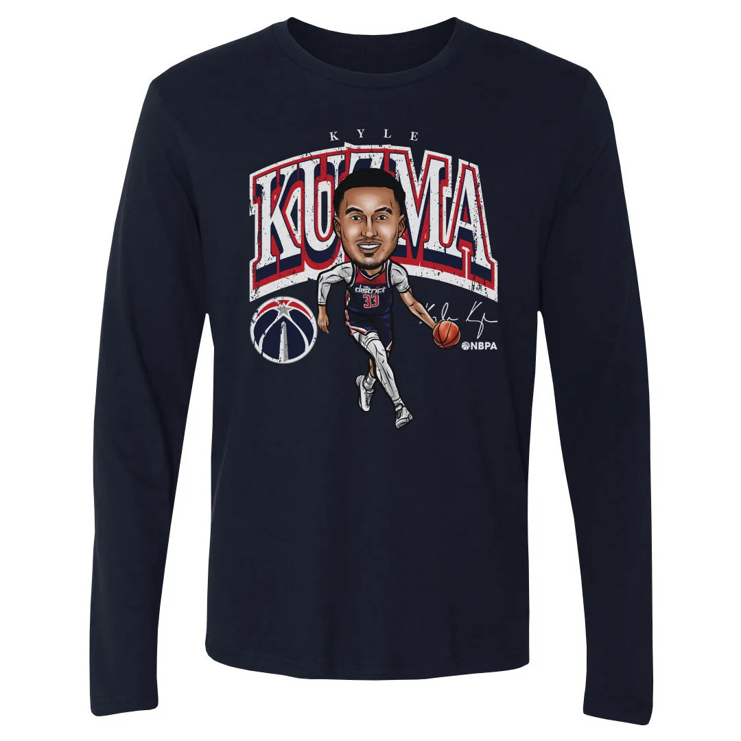 Kyle Kuzma Washington Wizards Cartoon WHT sold by 500 Level product image thumbnail 2