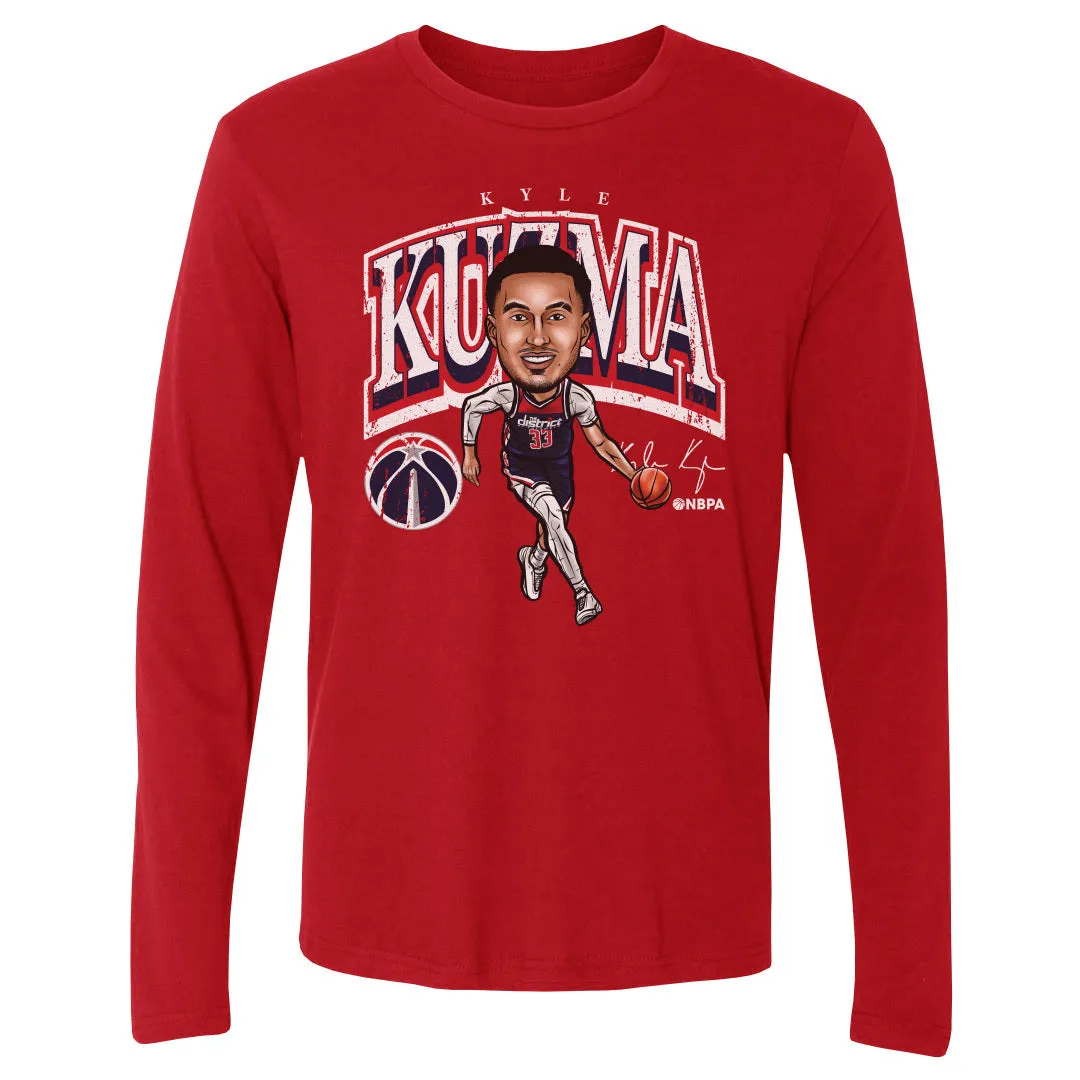 Kyle Kuzma Washington Wizards Cartoon WHT sold by 500 Level product image thumbnail 3