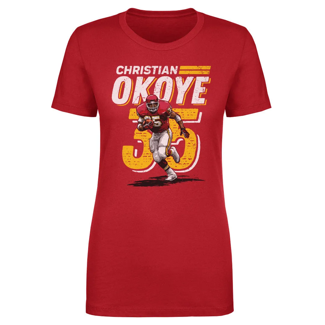 Christian Okoye Kansas City Dash WHT sold by 500 Level