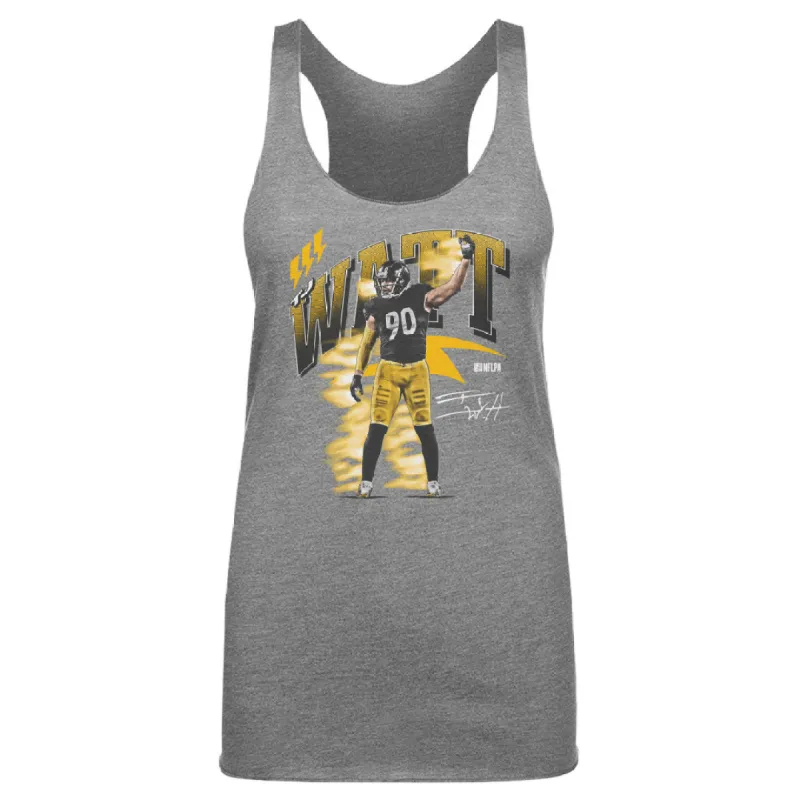 T.J. Watt Pittsburgh Retro WHT sold by 500 Level