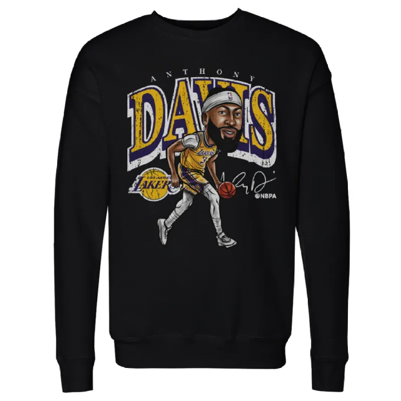Anthony Davis Los Angeles Lakers Cartoon WHT sold by 500 Level