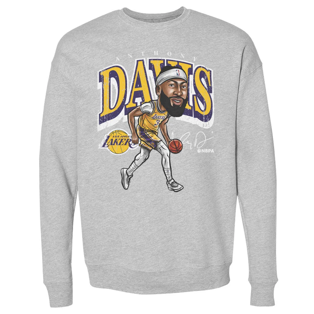 Anthony Davis Los Angeles Lakers Cartoon WHT sold by 500 Level product image thumbnail 2