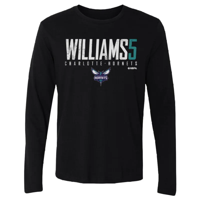 Mark Williams Charlotte Hornets Elite WHT sold by 500 Level