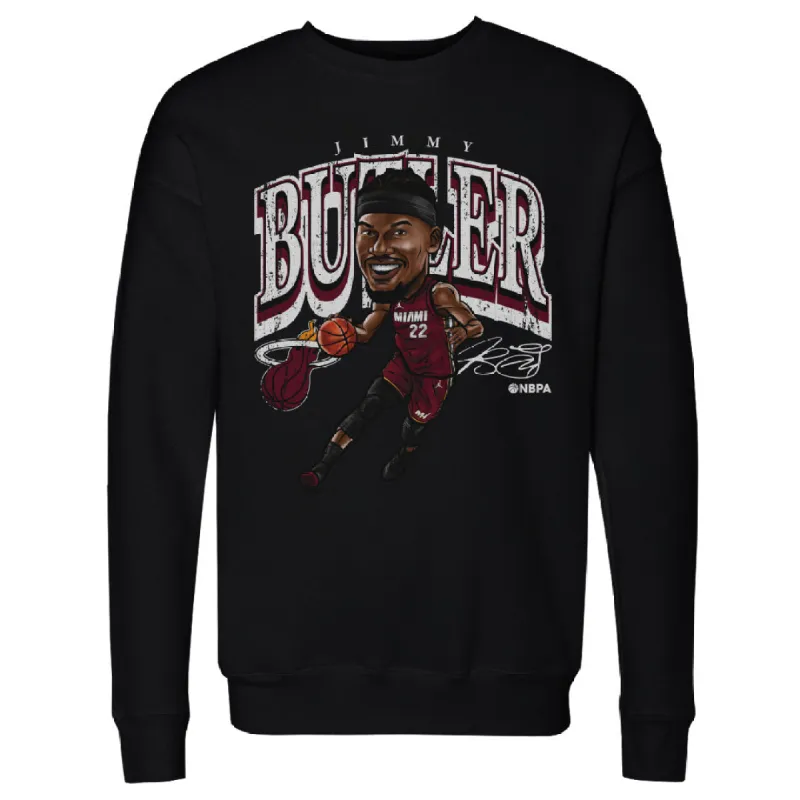 Jimmy Butler Miami Heat Cartoon WHT sold by 500 Level