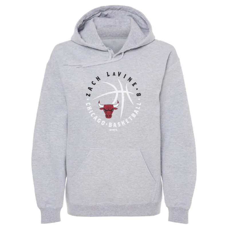 Zach LaVine Chicago Bulls Player Ball WHT sold by 500 Level
