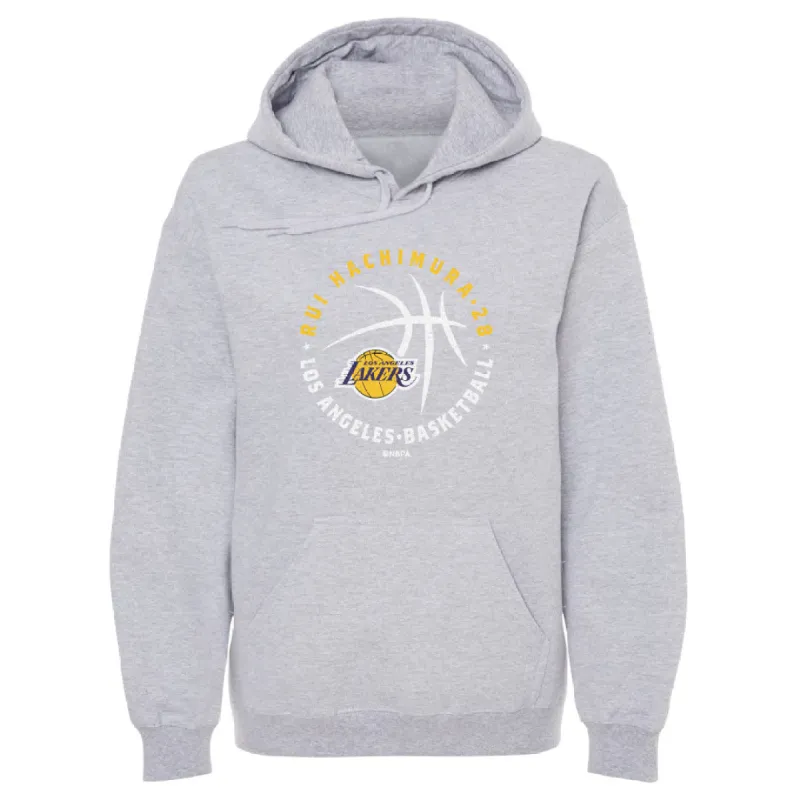 Rui Hachimura Los Angeles Lakers Player Ball WHT sold by 500 Level