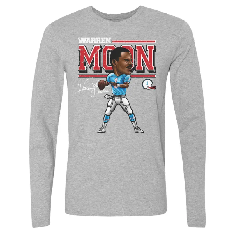 Warren Moon Houston Cartoon WHT sold by 500 Level