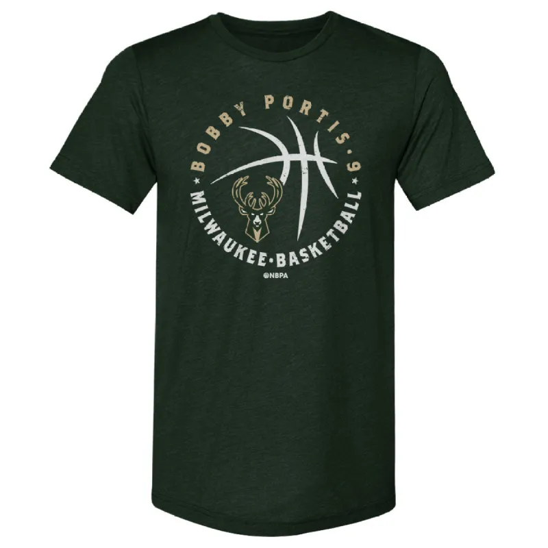 Bobby Portis Milwaukee Bucks Player Ball WHT sold by 500 Level