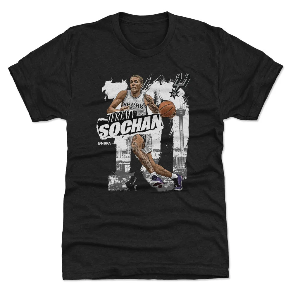 Jeremy Sochan San Antonio Spurs Rough WHT sold by 500 Level
