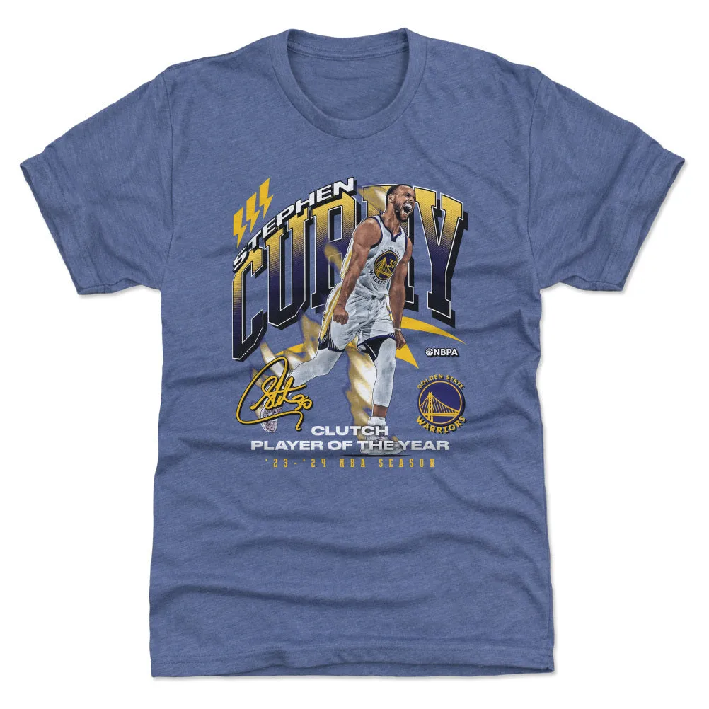 Steph Curry Golden State Warriors 2024 NBA Clutch Player Award WHT sold by 500 Level product image thumbnail 2