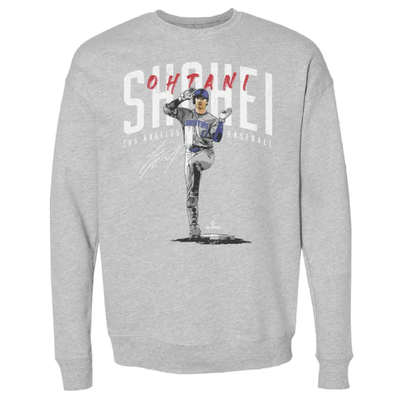 Shohei Ohtani Los Angeles D Base Pose WHT sold by 500 Level