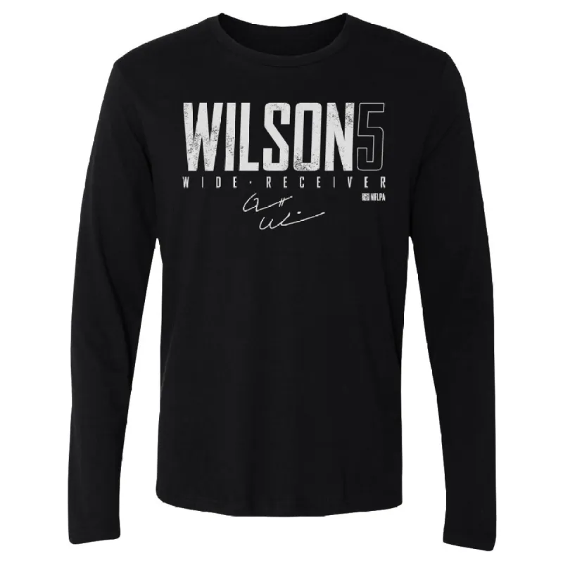 Garrett Wilson New York J Elite WHT sold by 500 Level