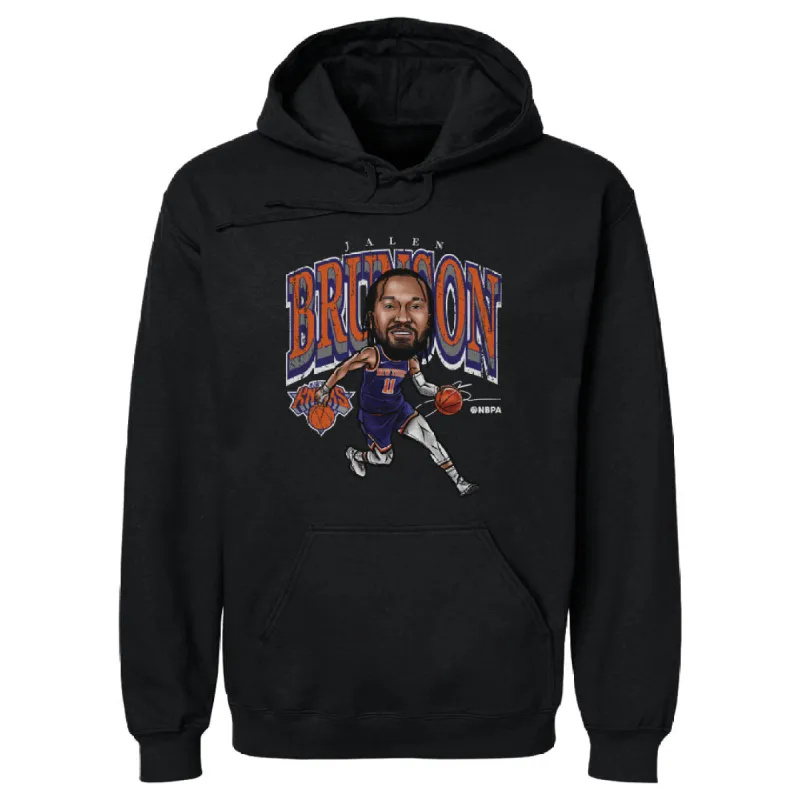 Jalen Brunson New York Knicks Cartoon WHT sold by 500 Level