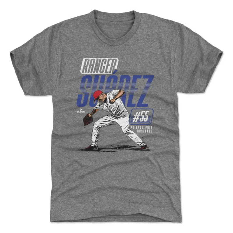 Ranger Suarez Philadelphia Player Name WHT sold by 500 Level