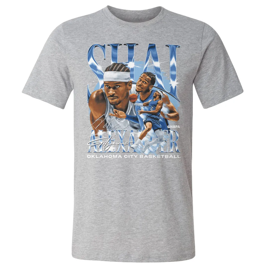 Shai Gilgeous-Alexander Oklahoma City Vintage WHT sold by 500 Level