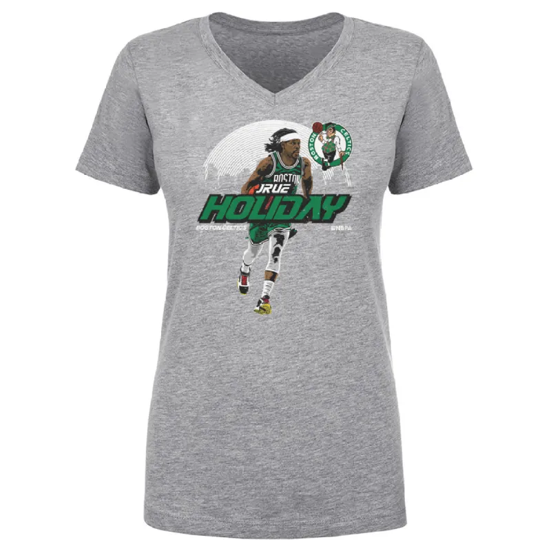 Jrue Holiday Boston Celtics Skyline WHT sold by 500 Level