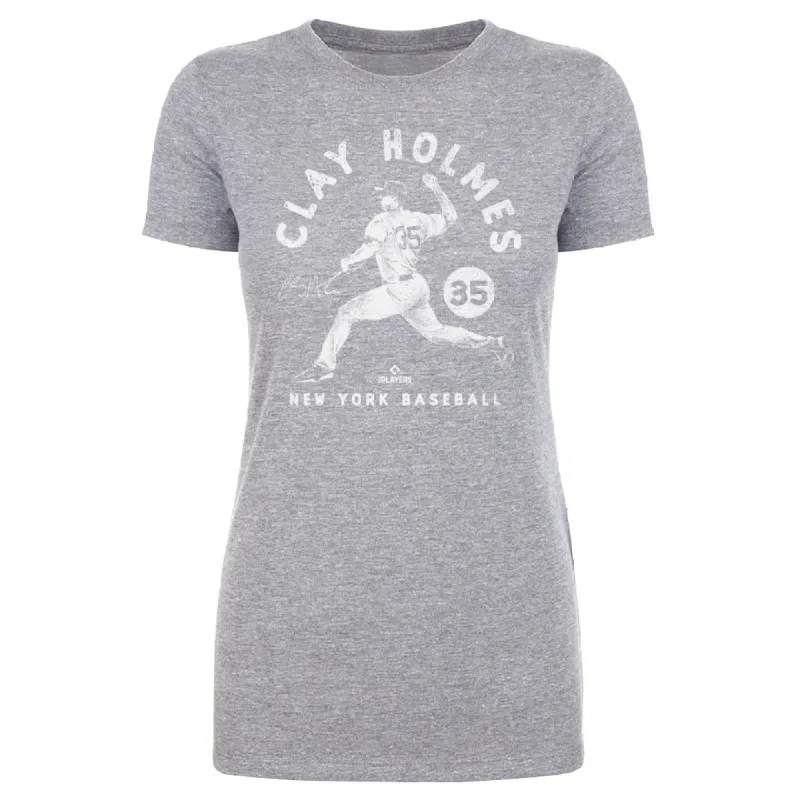 Clay Holmes New York Y Stamp WHT made by 500 Level