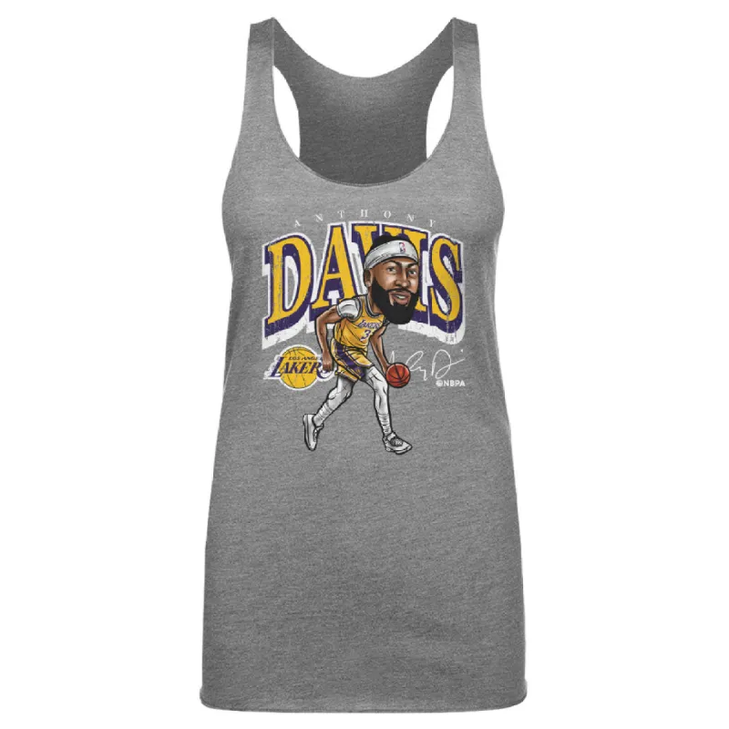 Anthony Davis Los Angeles Lakers Cartoon WHT sold by 500 Level