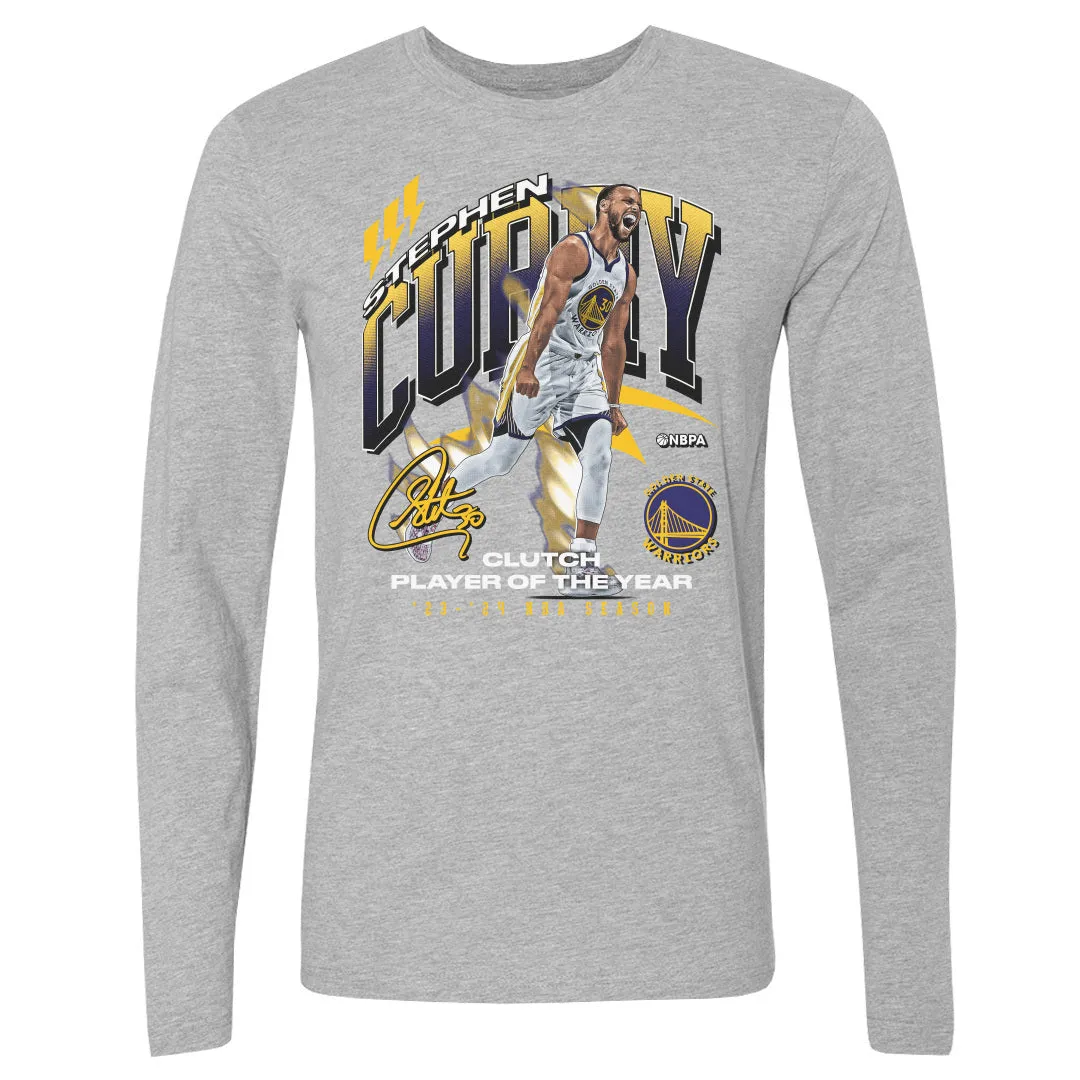 Steph Curry Golden State Warriors 2024 NBA Clutch Player Award WHT sold by 500 Level