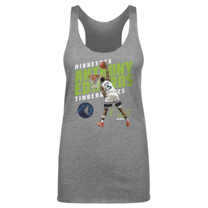 Anthony Edwards Minnesota Timberwolves Slant WHT sold by 500 Level
