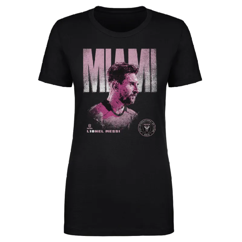 Lionel Messi Inter Miami CF Bold WHT made by 500 Level