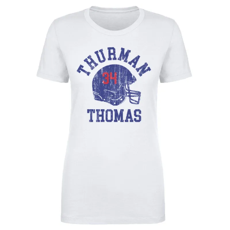 Thurman Thomas Buffalo Helmet Font sold by 500 Level
