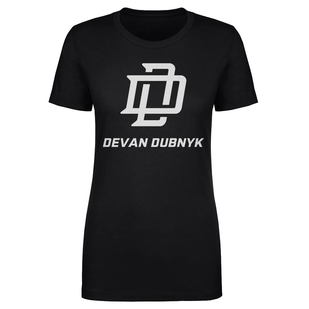 Devan Dubnyk Minnesota Logo WHT sold by 500 Level