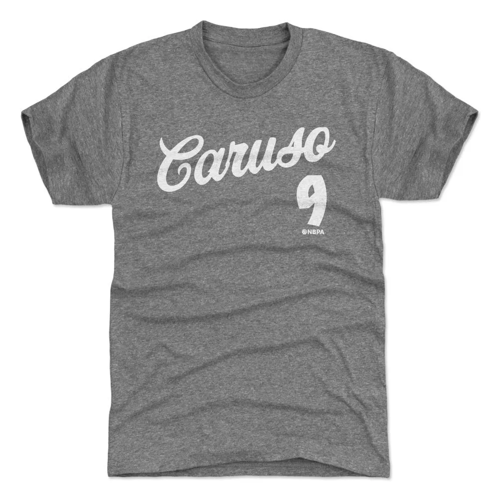 Alex Caruso Oklahoma City Script WHT sold by 500 Level