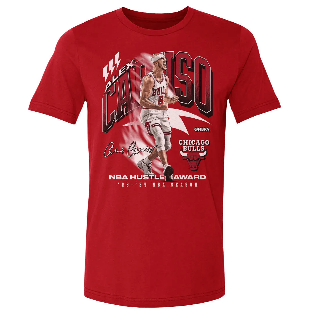 Alex Caruso Chicago Bulls 2024 NBA Hustle Award WHT sold by 500 Level