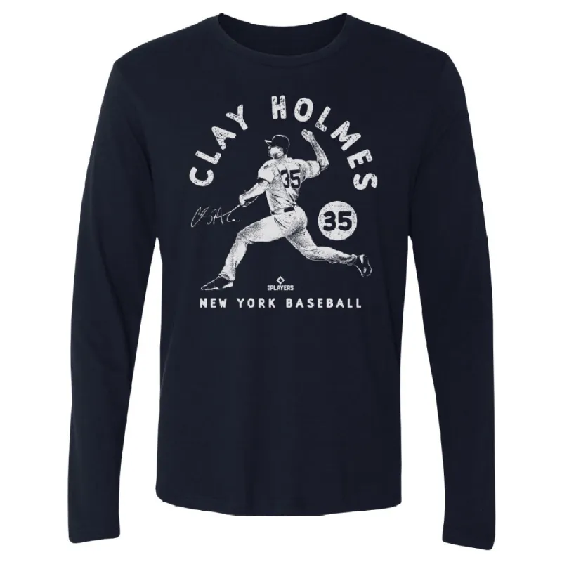 Clay Holmes New York Y Stamp WHT made by 500 Level